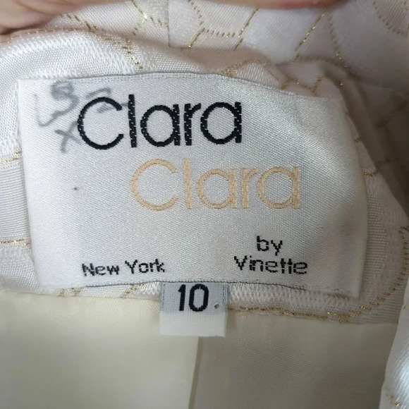 Vintage 80s Clara Clara by Vinette Rhinestone Embellished Jacket - Picture 16 of 17